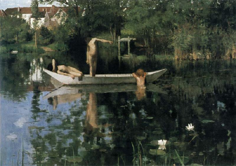 William Stott of Oldham The Bathing Place